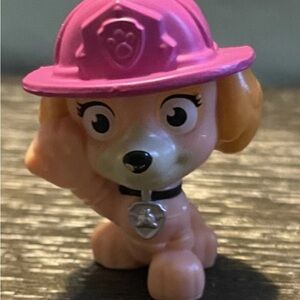 Paw Patrol Skye Pink Firefighter Dog​ figurine